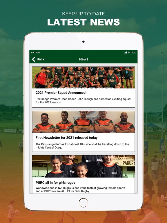 Screenshot #5 pour Pakuranga United Sports