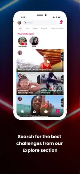 Game screenshot 1on1:Challenge friend's videos hack