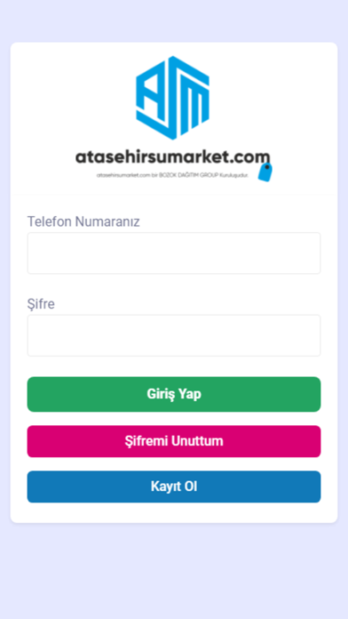 Ataşehir Su Market Screenshot