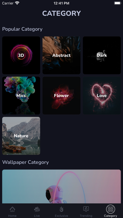 Flow HD Wallpapers for iPhone Screenshot