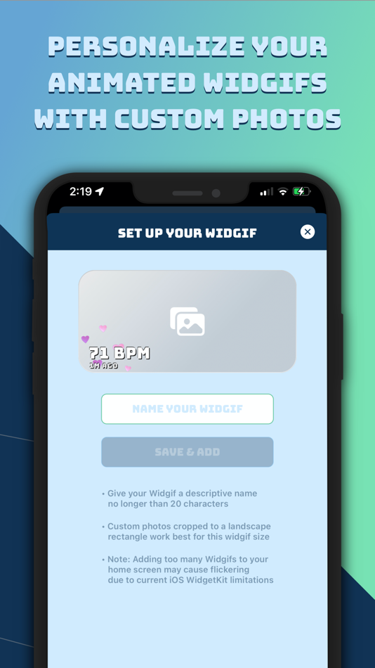 #4. Widgif (iOS) 由: Chad Milburn