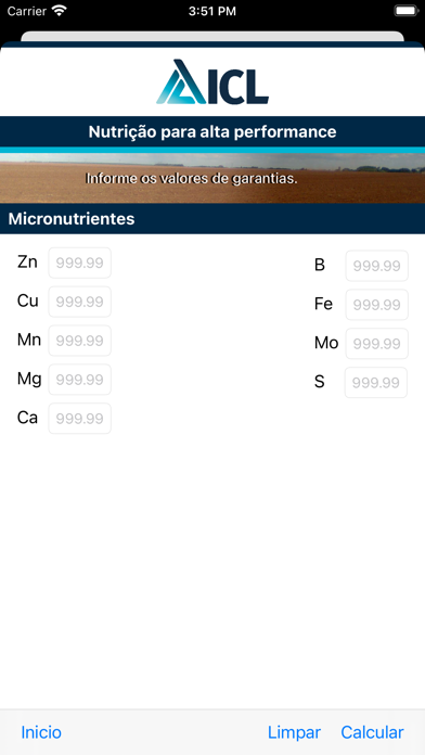 Micronutrientes Balanceados Screenshot