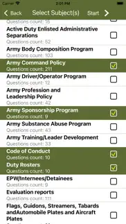 mastering army regulations iphone screenshot 3