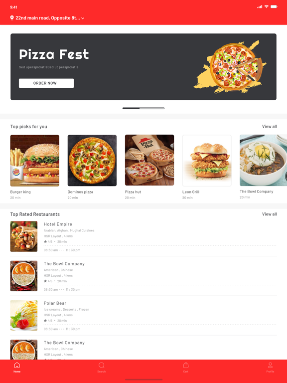 SAAS FOOD DELIVERY SYSTEM