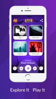 horror sounds halloween iphone screenshot 3