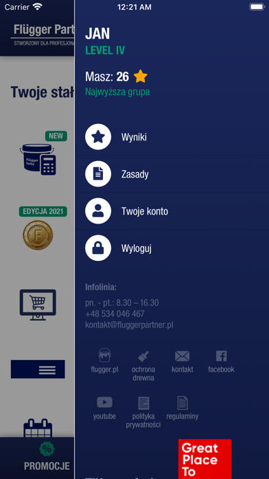 Flügger Partner Screenshot