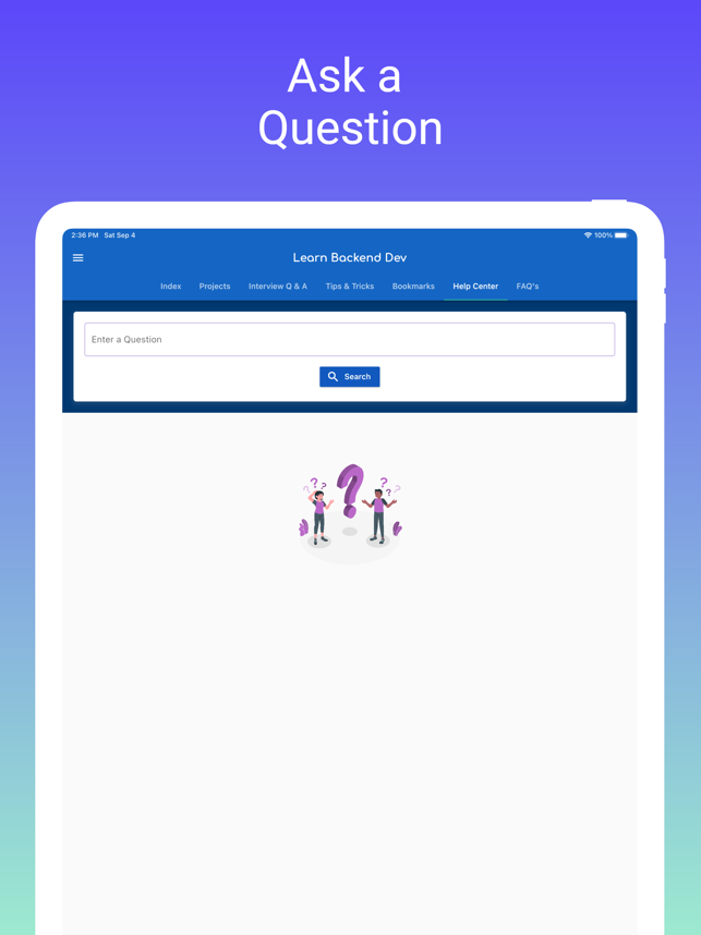 ‎Learn Backend Development Screenshot