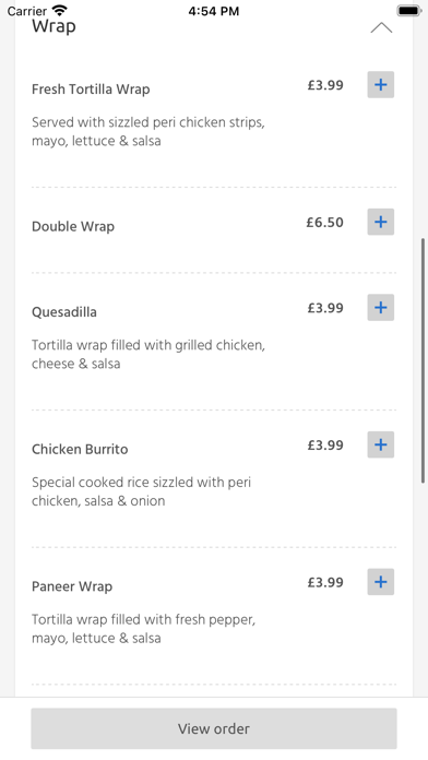 Peri Peri Dot, Glasgow Screenshot