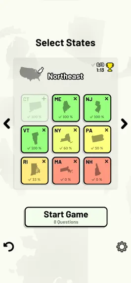 Game screenshot US States Quiz hack