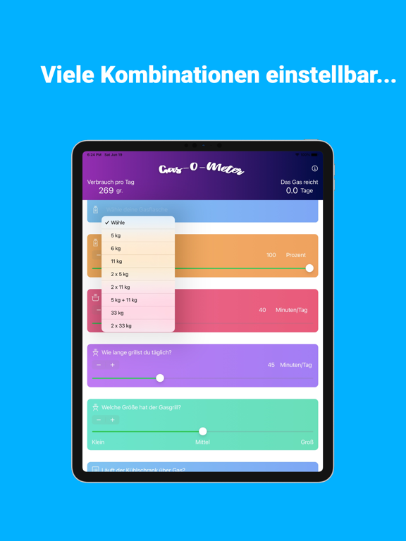 Screenshot #6 pour Gas-O-Meter