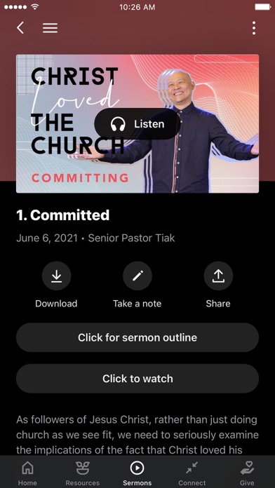 Brighton Community Church Screenshot
