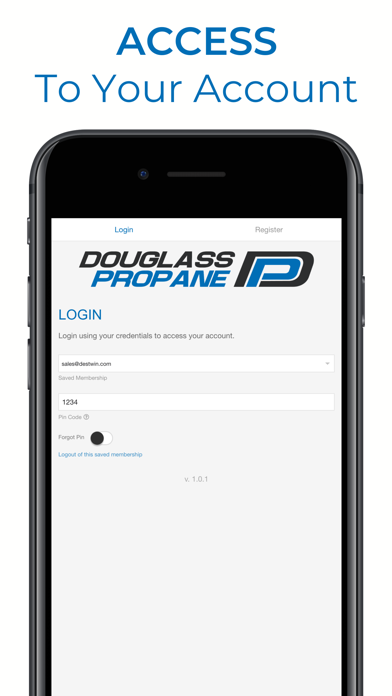 Douglass Propane Screenshot