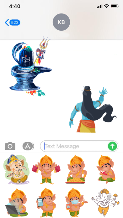 Lord Shiva Stickers! Screenshot