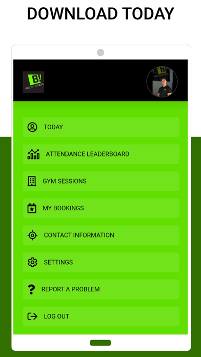B! Health & Fitness Screenshot