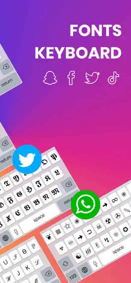 Game screenshot Keyboard Fonts Cool Fonts apk