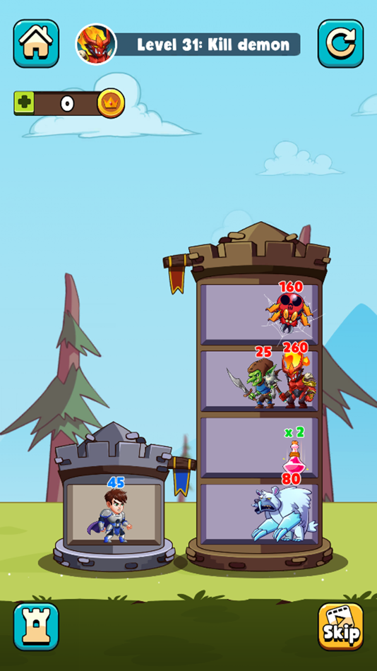 Hero Tower War - Merge Puzzle - 7.7 - (iOS)