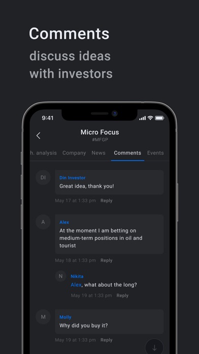 Investideas Screenshot