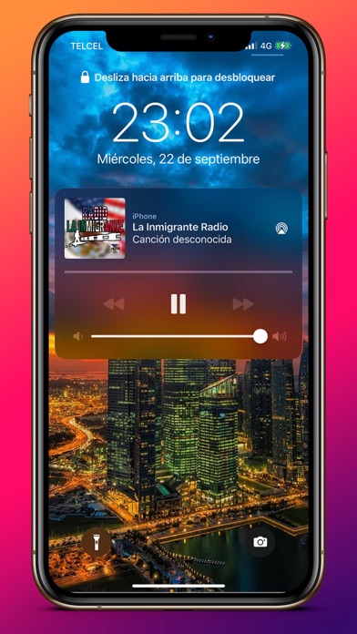 La Inmigrante Radio Screenshot
