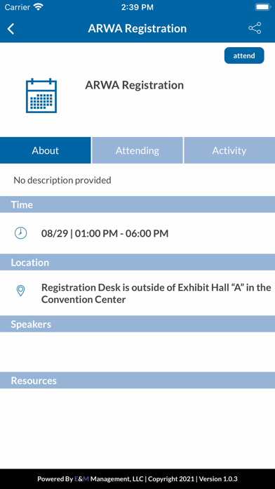 How to cancel & delete ARWA Technical Conference from iphone & ipad 3
