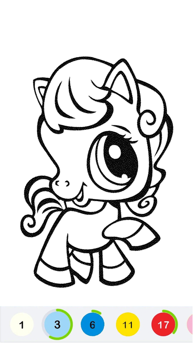 Littlest Sweety Pet Coloring Screenshot