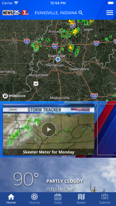 Tristate Weather - WEHT WTVW Screenshot