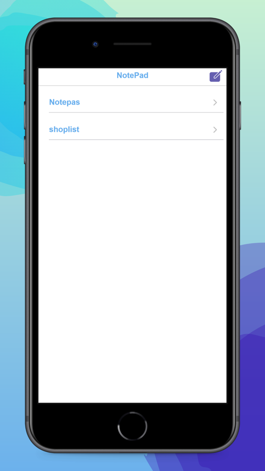 #2. Notepad - Inkpad - White Board (iOS) By: Grima Hdez