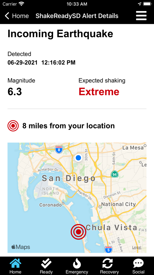 #3. SD Emergency (iOS) By: County of San Diego