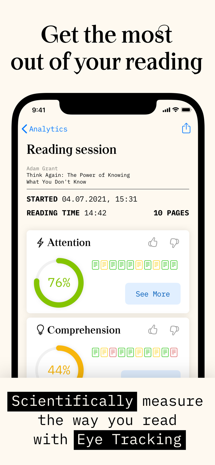 Oken Analyze your reading