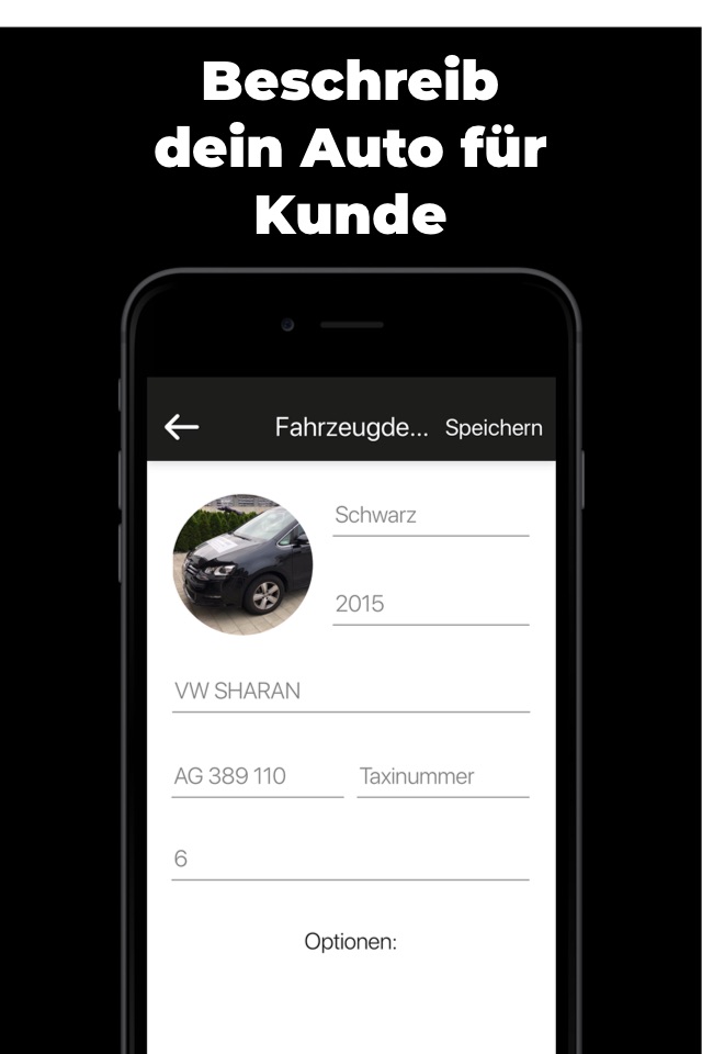 Budget Taxi Fahrer app screenshot 2