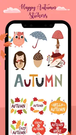 Game screenshot Happy Autumn Stickers apk