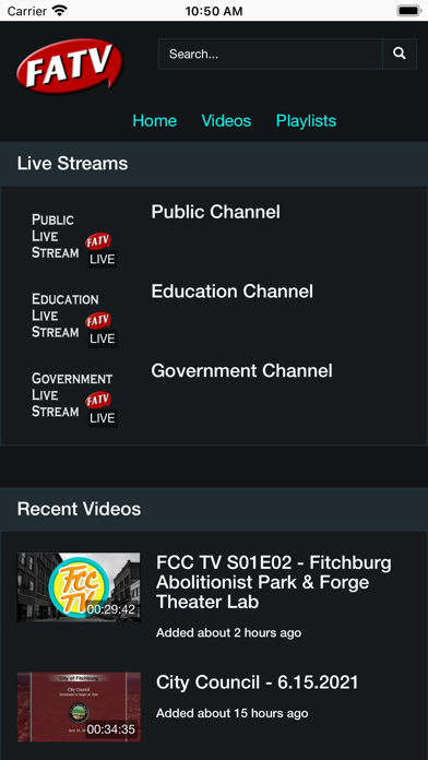 Fitchburg TV (FATV) Screenshot