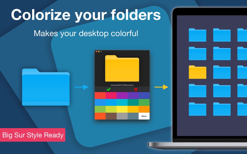 #1. Color Folder Master (macOS) 게시자: Nanjing Oumi Software Development Co., Ltd.
