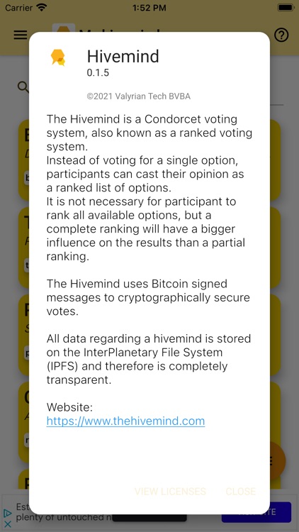 Hivemind Ranked Choice Voting screenshot-8