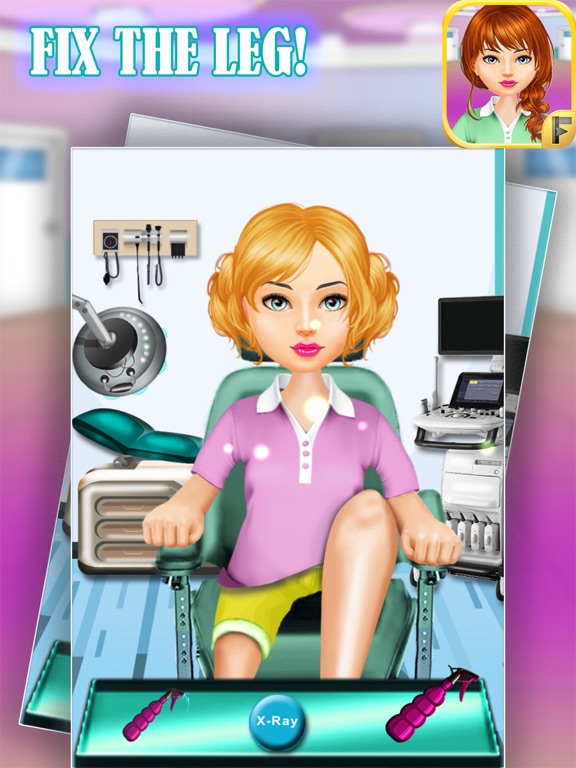 Screenshot #4 pour Crazy Leg Doctor Hospital Game