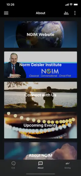 Game screenshot Norm Geisler Int'l. Ministries apk