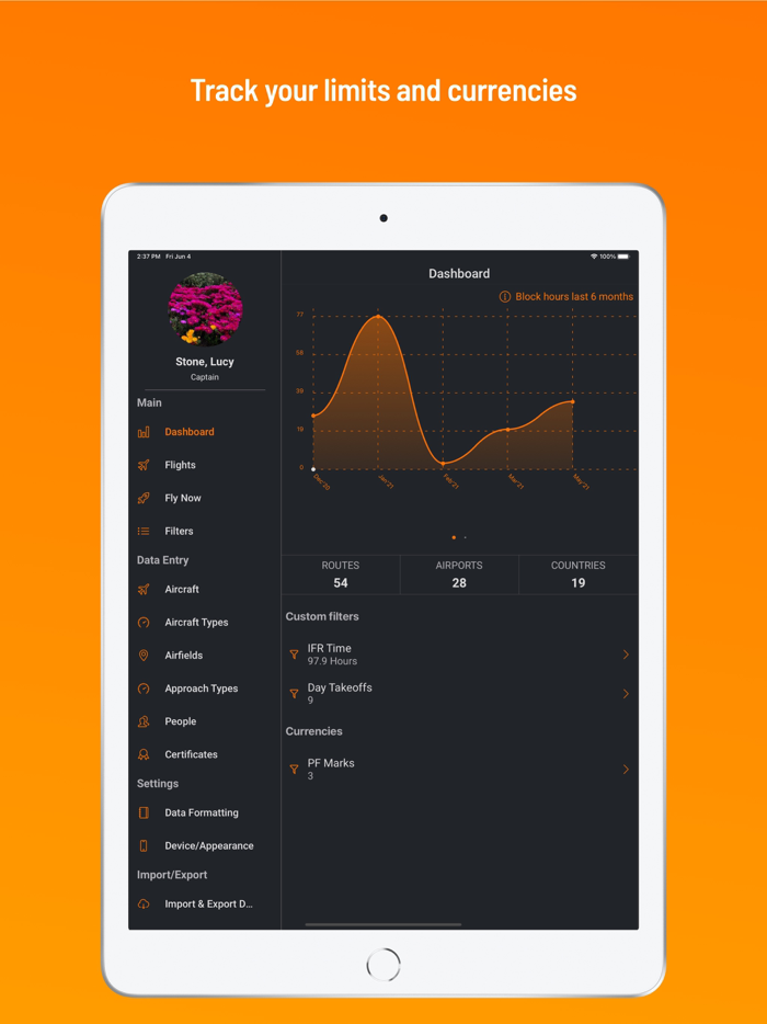 RB Pilot Logbook by CAE