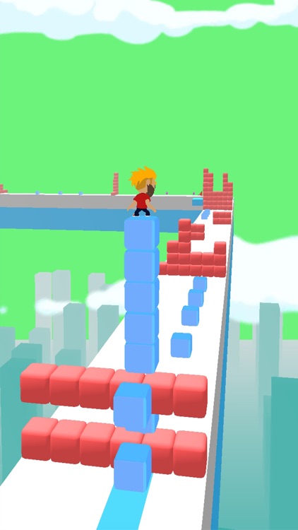 Cube run 3d: stack cube surfer screenshot-4