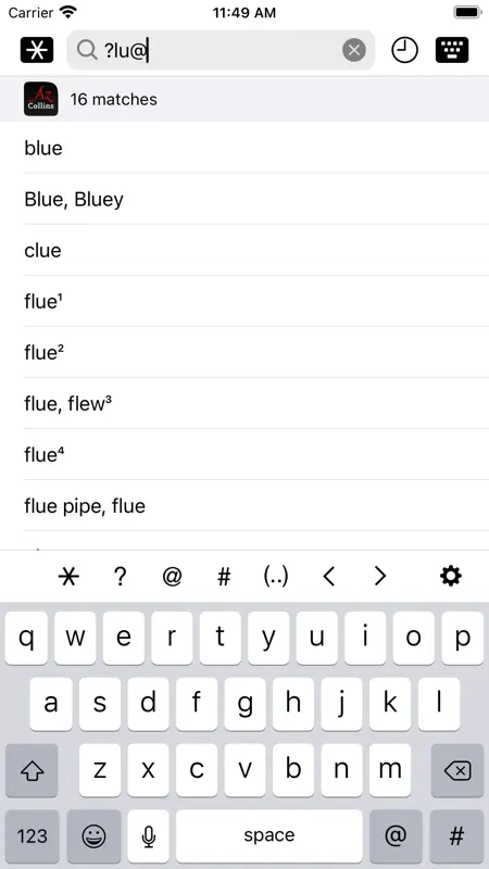 Collins English Dictionary screenshot 2 of 5
