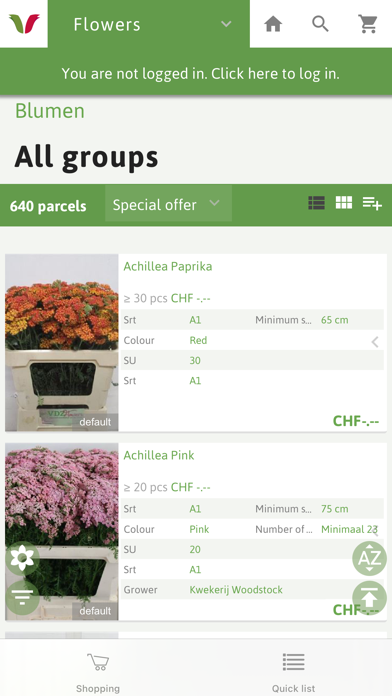 Hoflor AG Screenshot