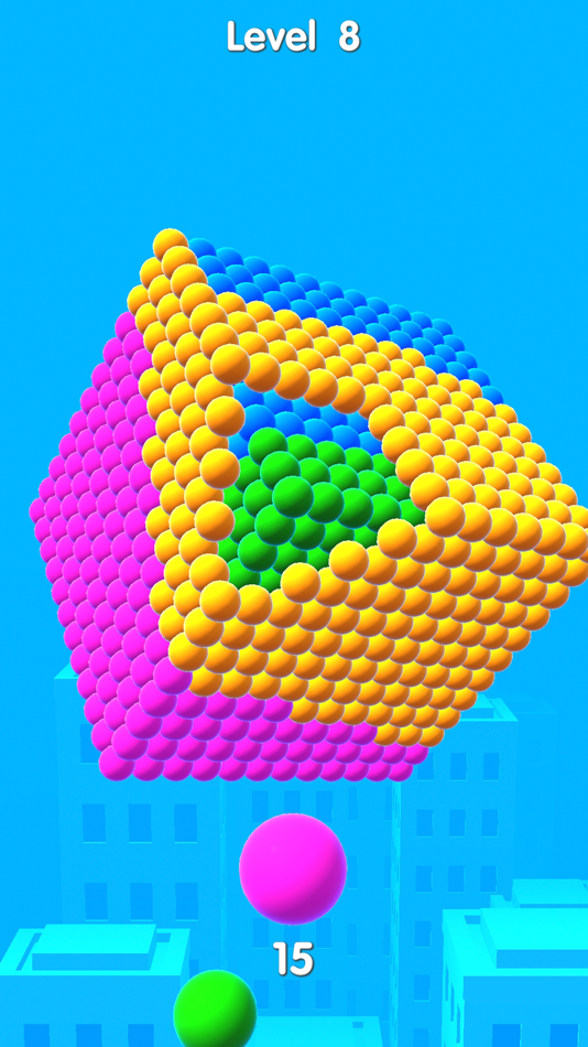 #1. Bubble Sphere Blast (iOS) 由: WANNATEST GAMES LTD