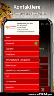 leipheimer pizzaservice leiphe iphone screenshot 3