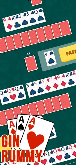 Game screenshot Gin Rummy Solo Classic apk