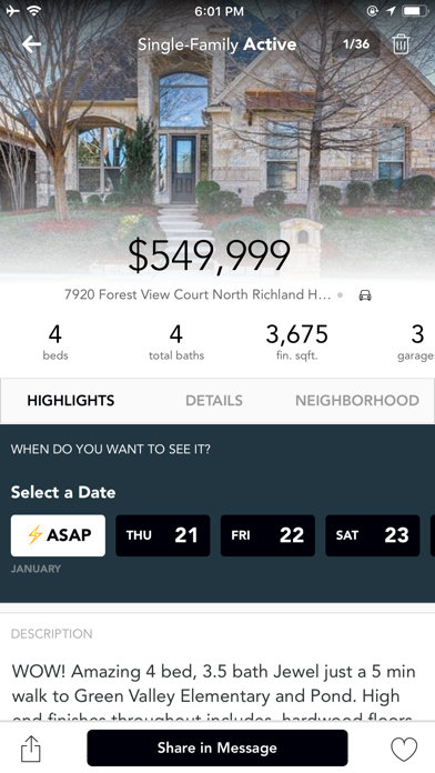 Homes for Sale - Williams Trew Screenshot
