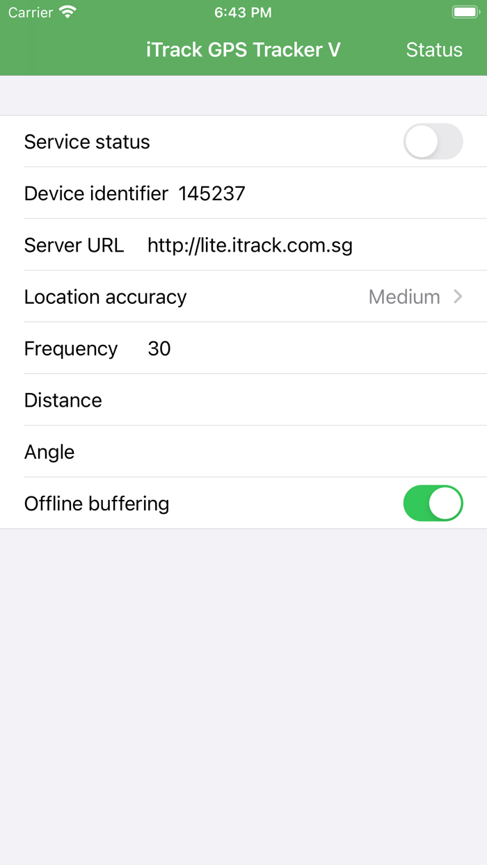iTrack GPS Tracker V
