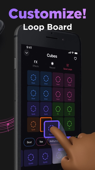 Screenshot #3 pour LooPad - Music & Beat Maker