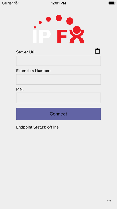 IPFX Client Screenshot