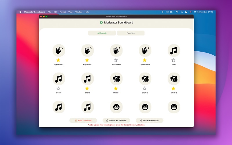 Screenshot #2 pour Moderator Soundboard