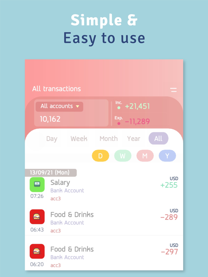 Money Diary - Expense Tracker