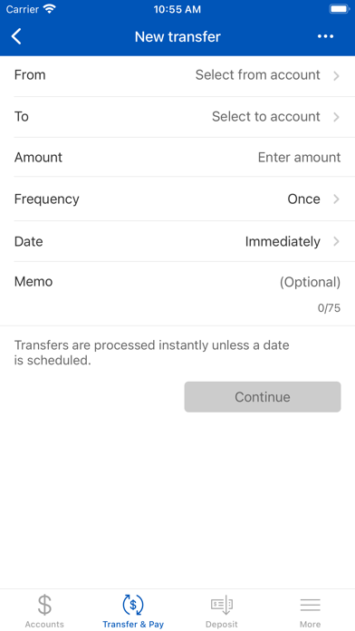 Fidelity Bank West Des Moines Screenshot