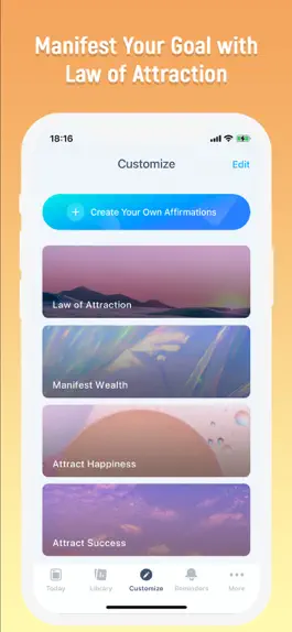Game screenshot Affirmation: Law of Attraction apk